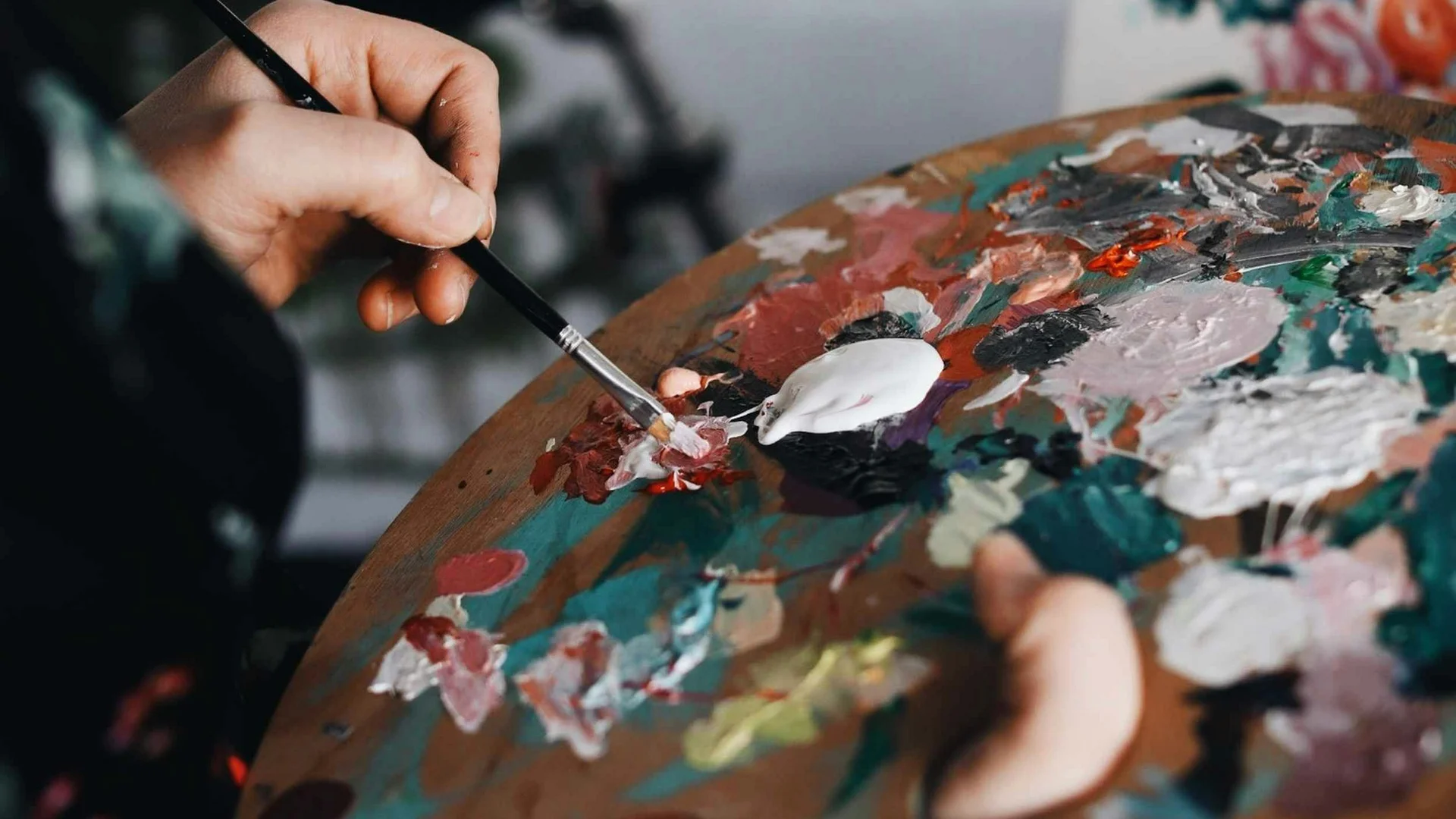 Artistic palette, Emily Smith portfolio image